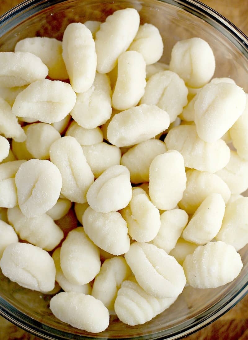 Gnocchi with Olive Oil, Tomato, and Parmesan