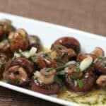 Grilled Mushrooms in Vinaigrette