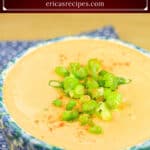 image for pinterest with text overlay recipe title Old English Cheese Spread