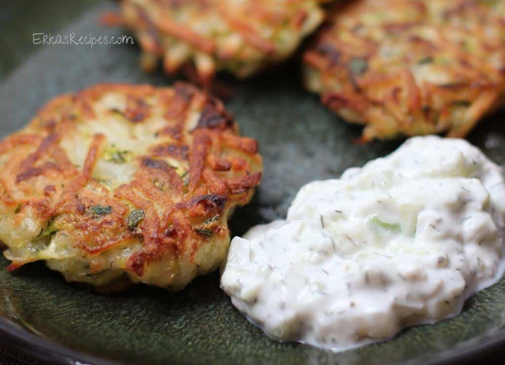 Zucchini and Potato Latkes