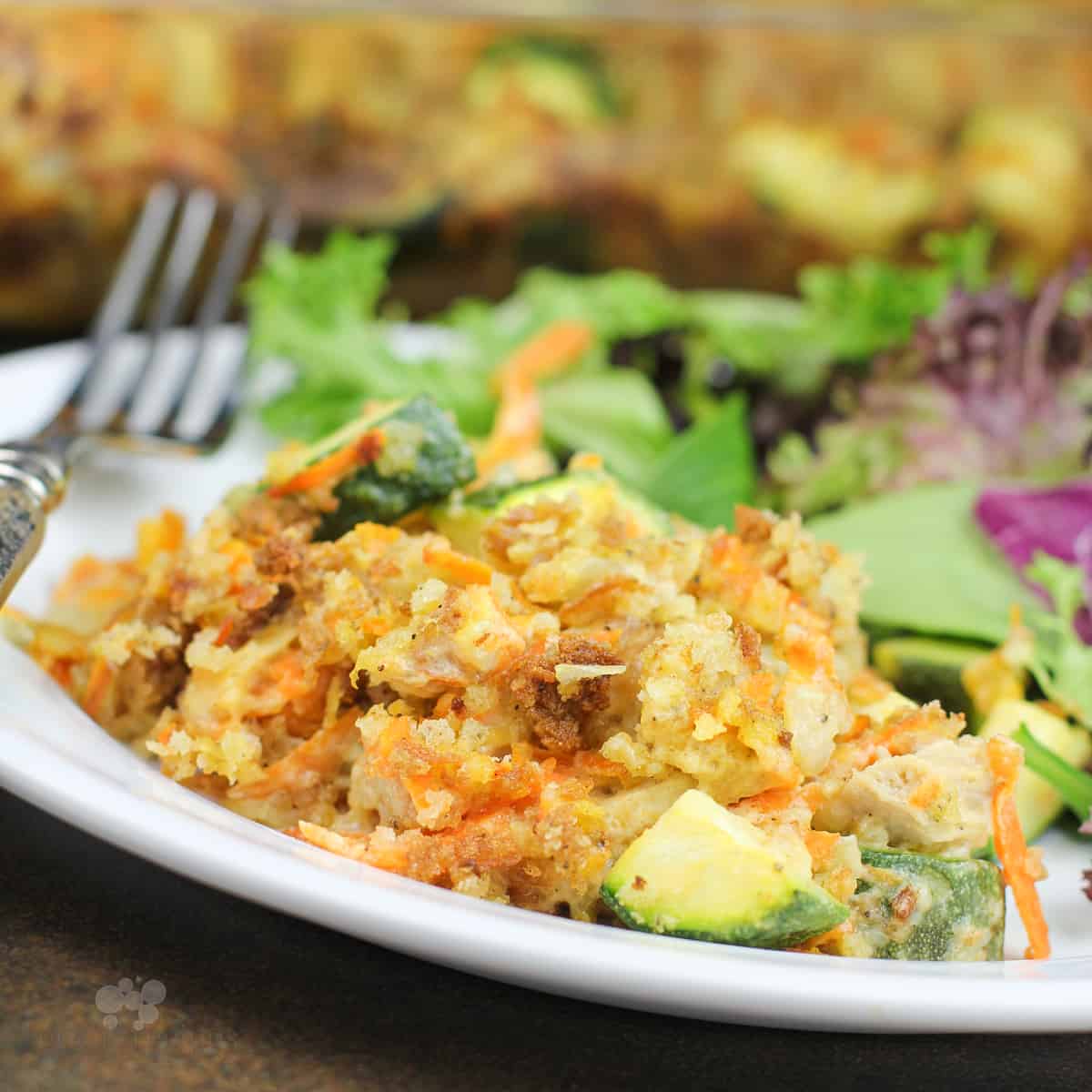 Chicken Zucchini Casserole