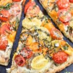 image for Pinterest with text overlay recipe title