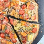 image for Pinterest with text overlay recipe title