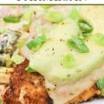 image for Pinterest with text overlay recipe title