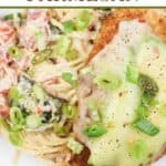 image for Pinterest with text overlay recipe title