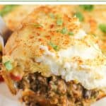 image for pinterest with text overlay recipe title