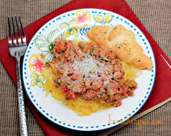 bolognese spaghetti squash 