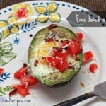 Eggs Baked in Avocado