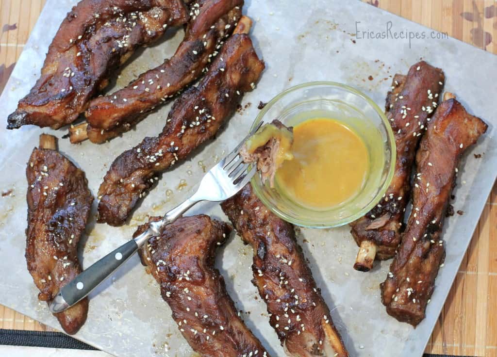 Chinese BBQ Pork Spareribs from EricasRecipes.com