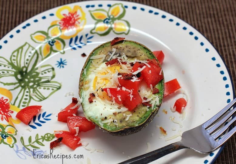 Eggs Baked in Avocado