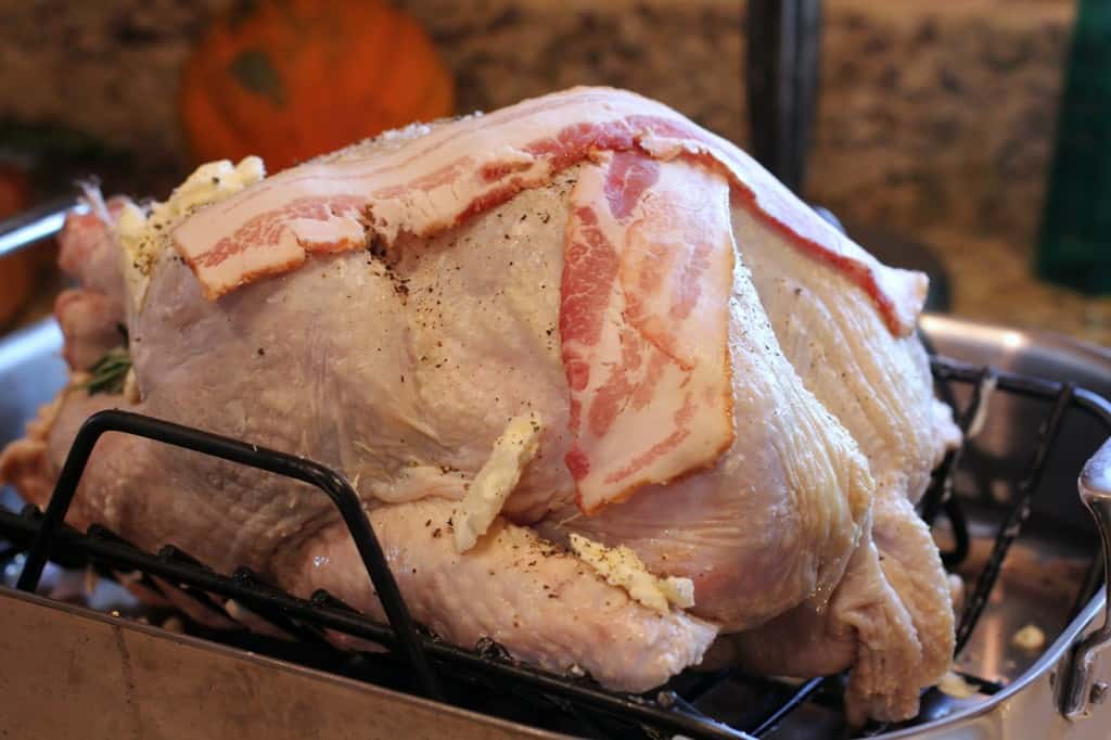 Apple Cider and Beer-Brined, Holiday Turkey with AppleJack Giblet Gravy