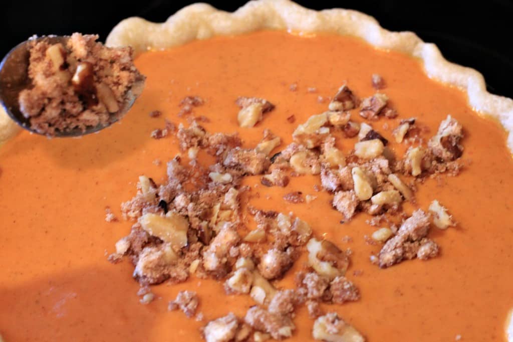 Walnut Pumpkin Pie