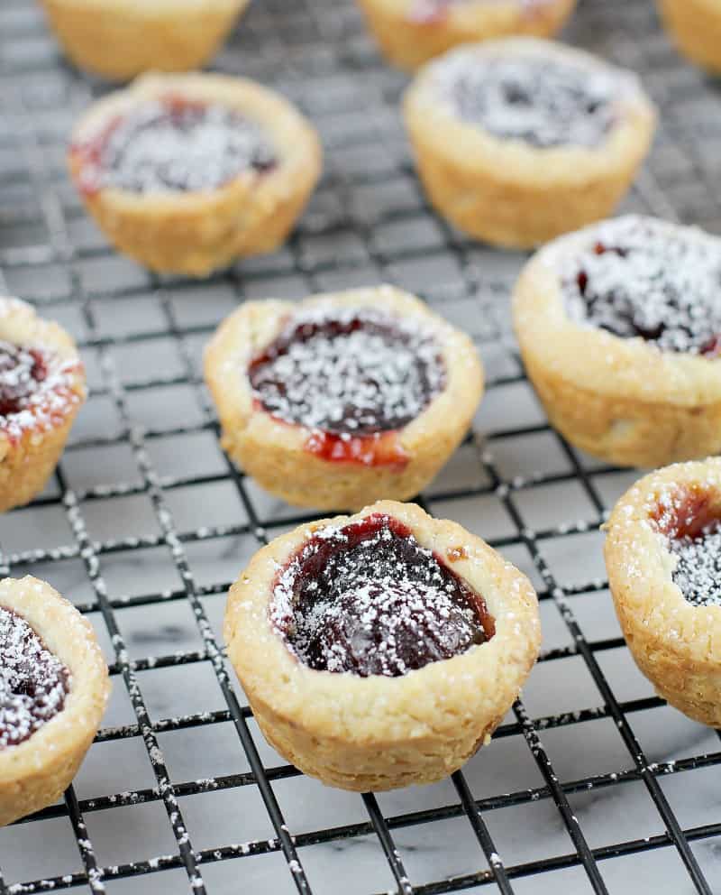 Black Cherry Cup Cookies