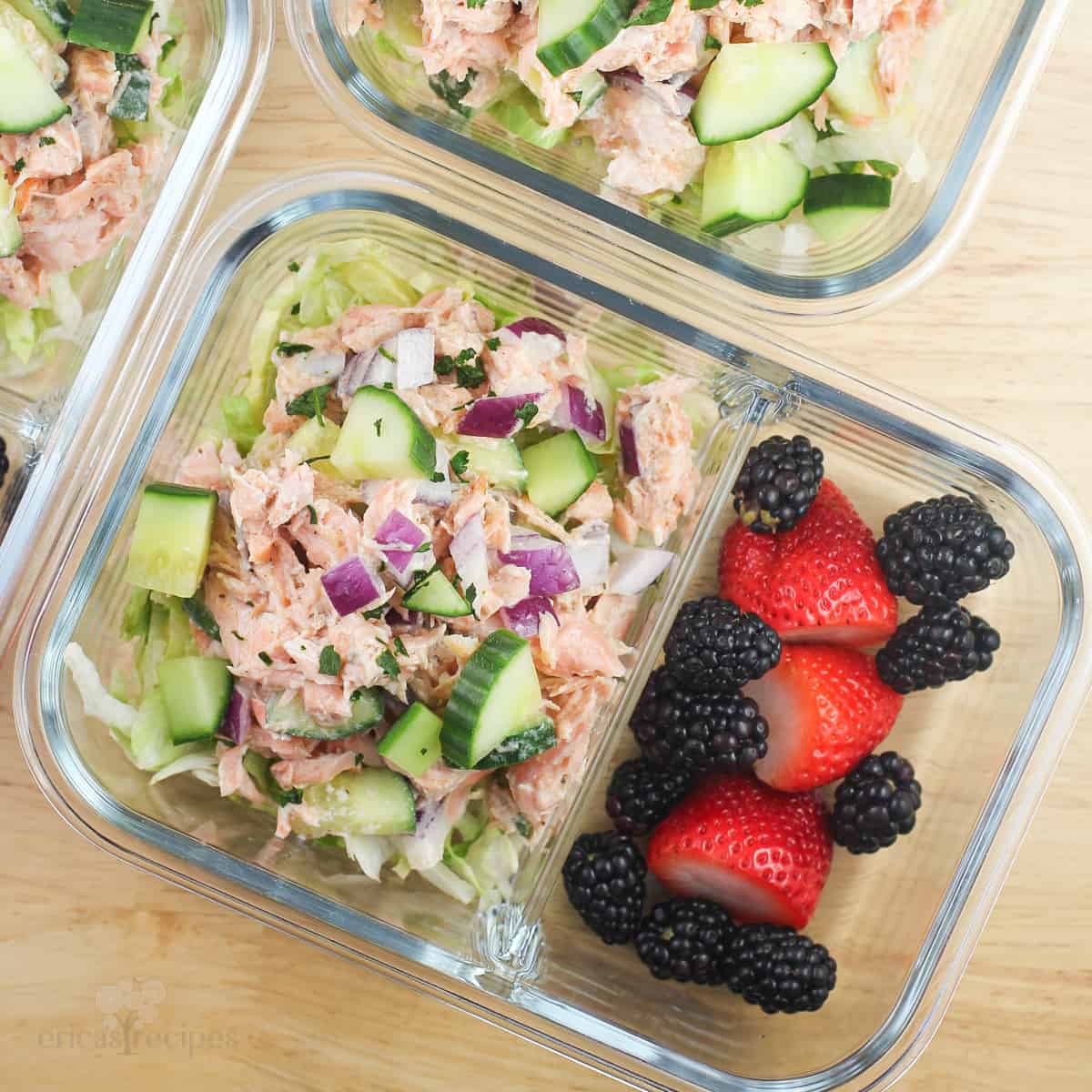 Salmon Salad for Meal Prep