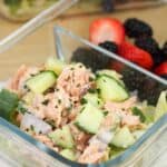 image for pinterest of prepared recipe with text overlay recipe title