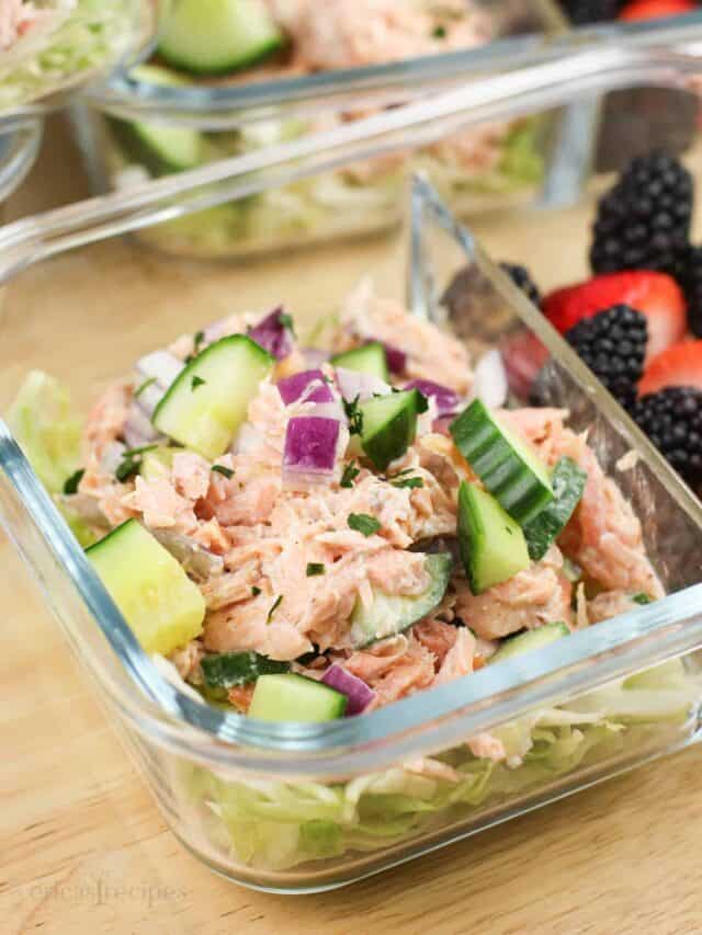 Meal Prep Salmon Salad