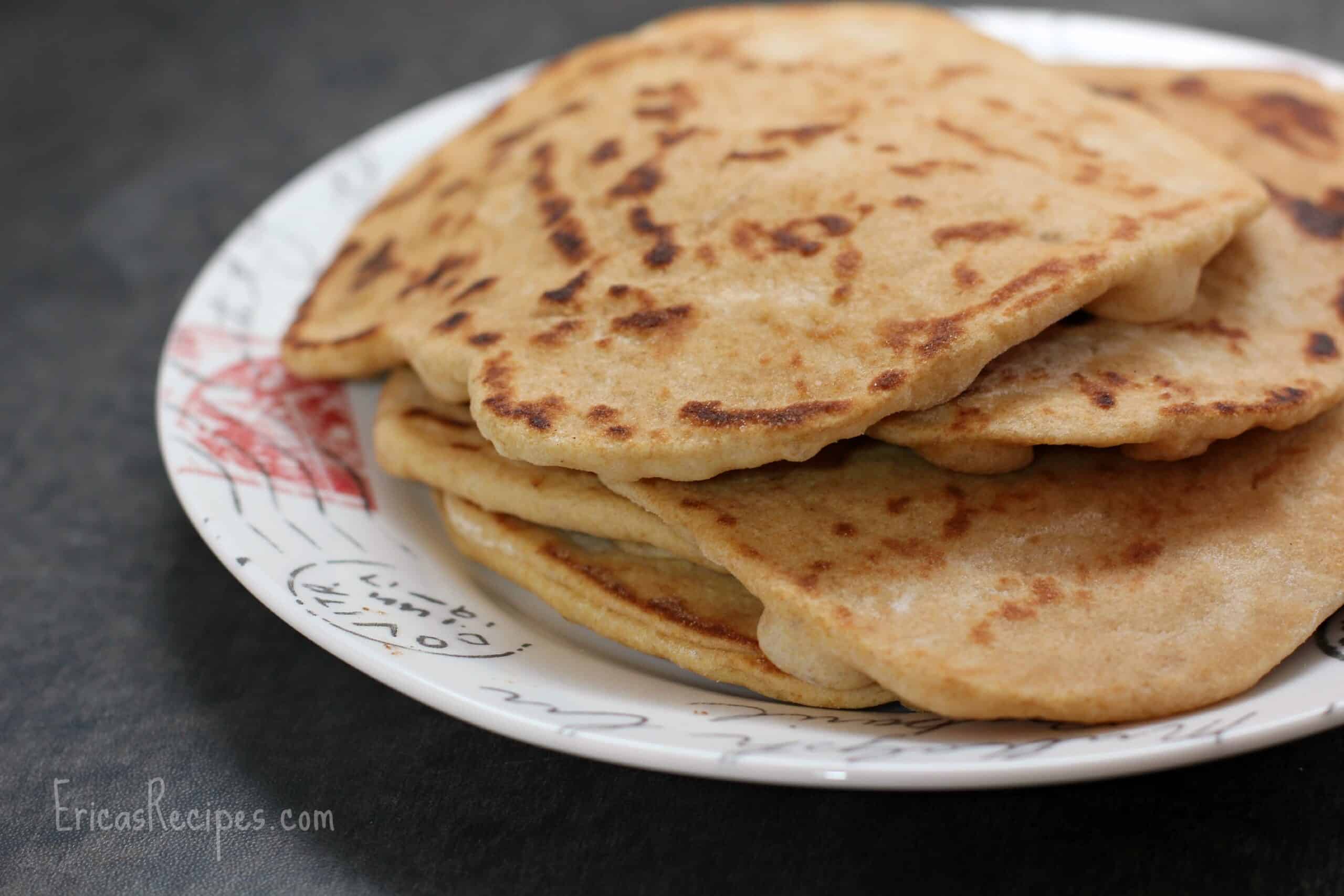 Whole Wheat Naan Bread