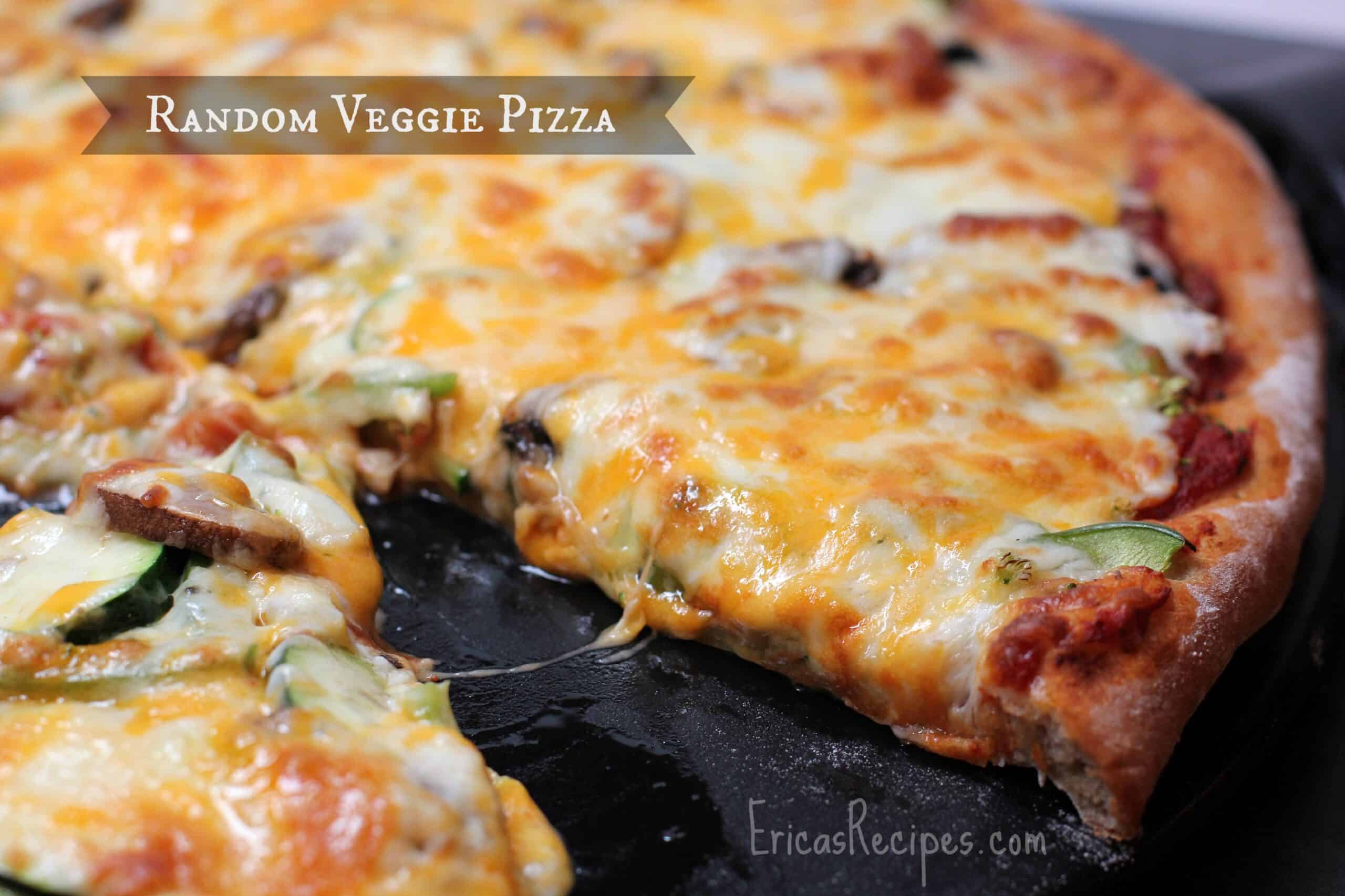 Random Veggie Pizza