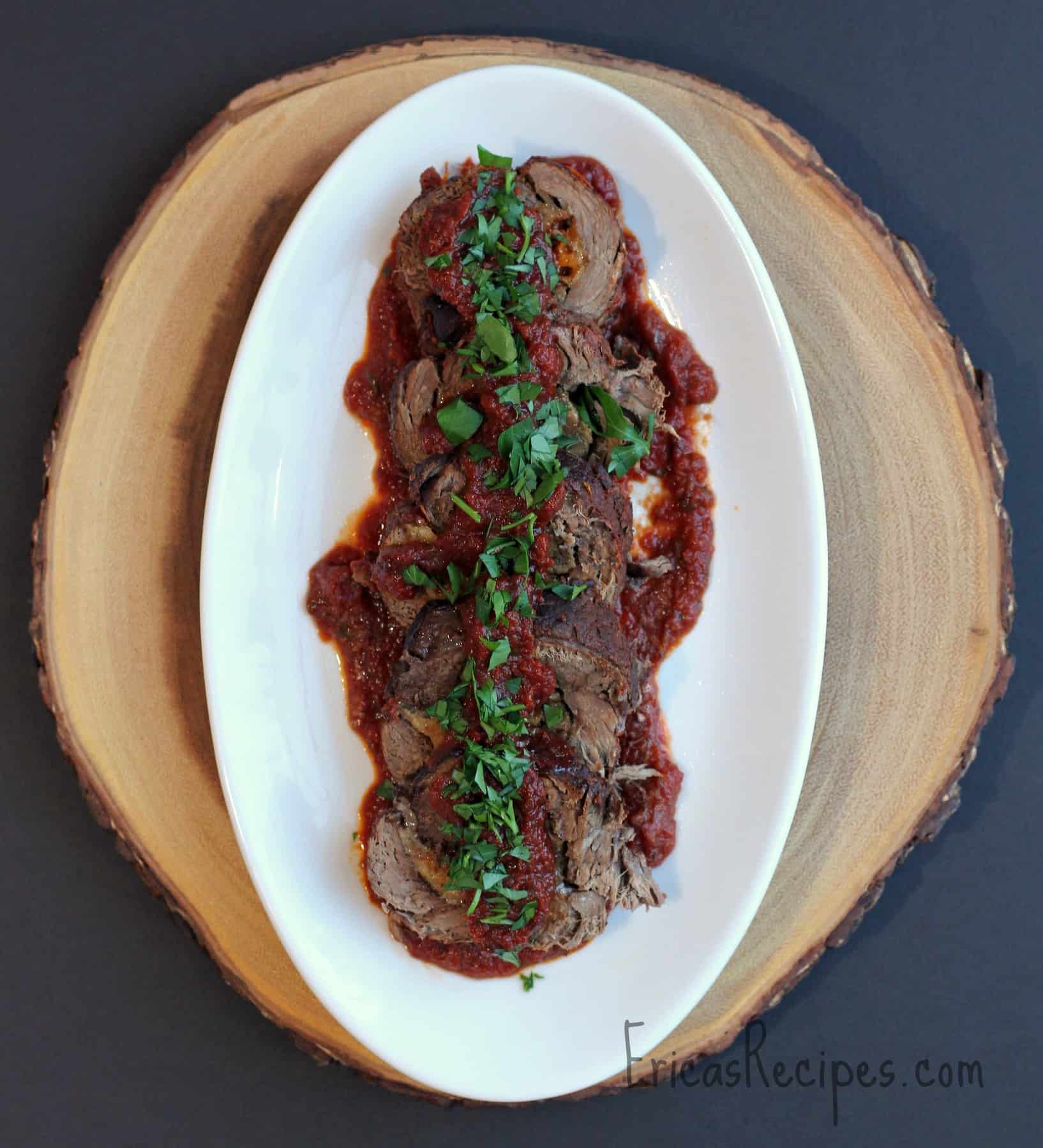 Three Cheese Braciole