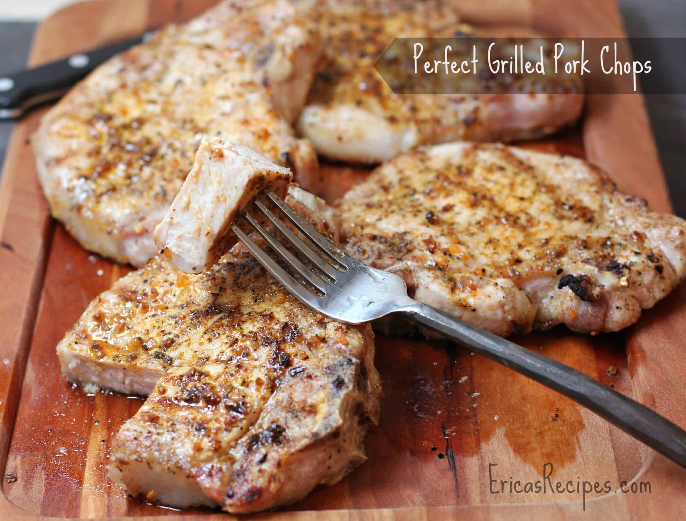 Perfect Grilled Pork Chops