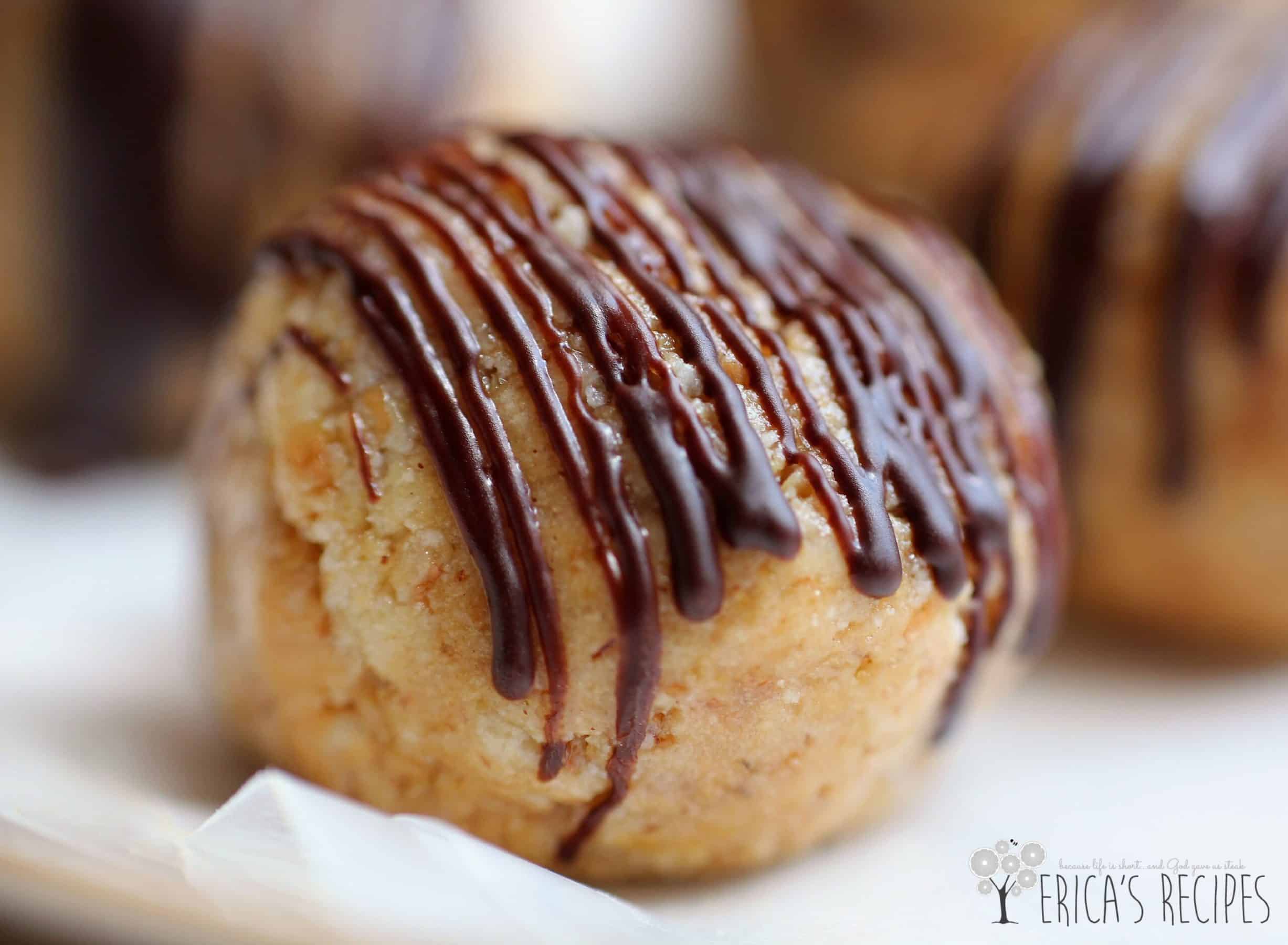 Healthy Dark Chocolate Peanut Butter Balls