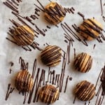 Healthy Dark Chocolate Peanut Butter Balls