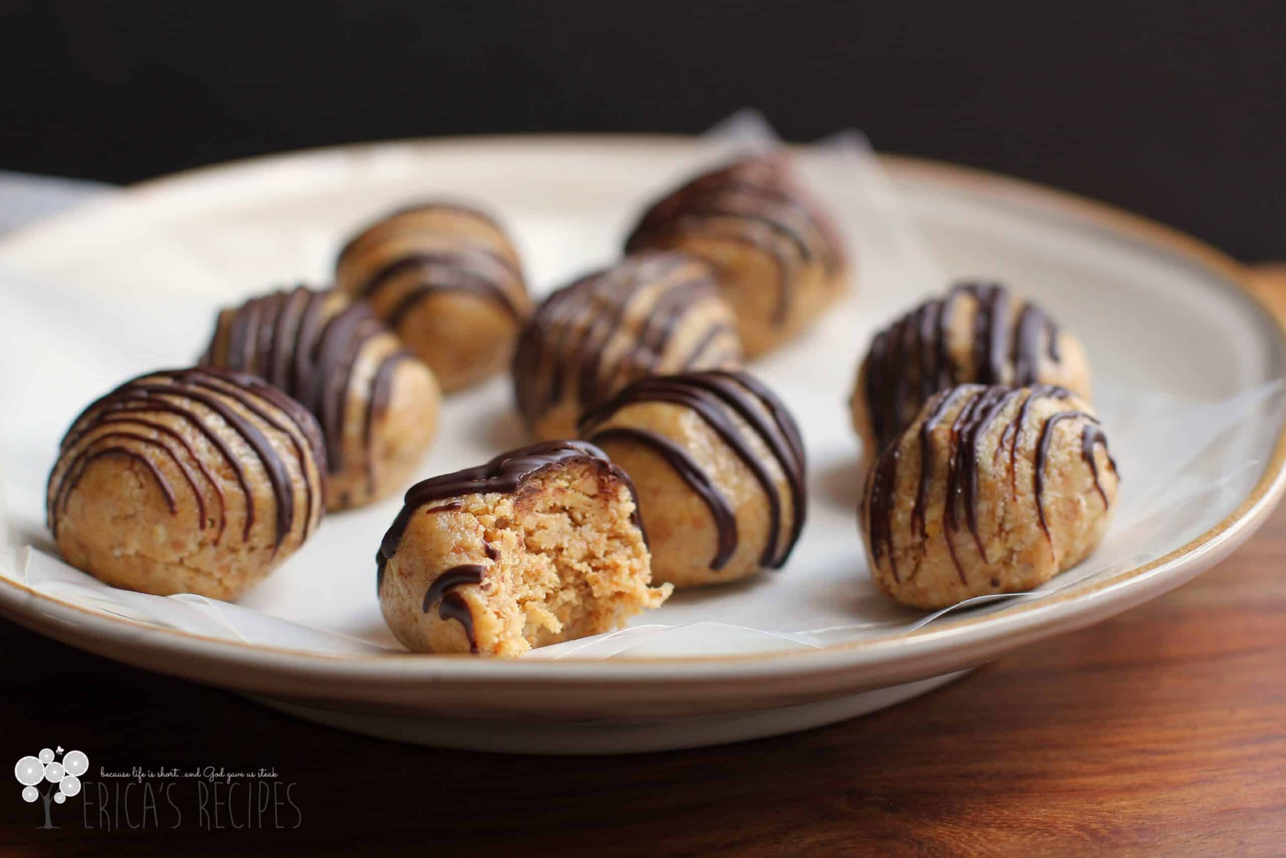 Dark Chocolate Peanut Butter Balls