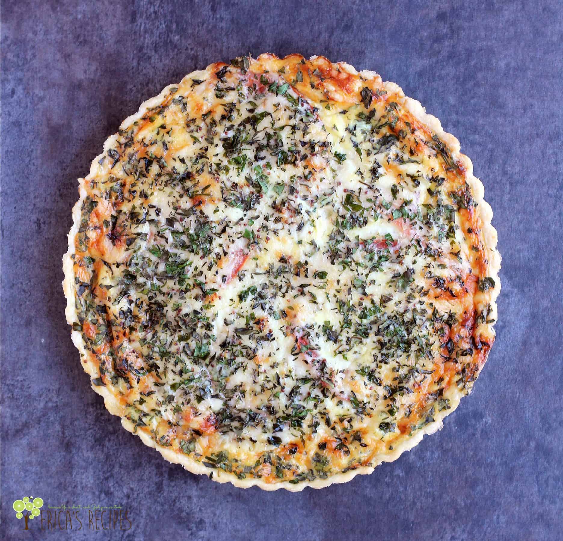 Herbed Tomato Tart