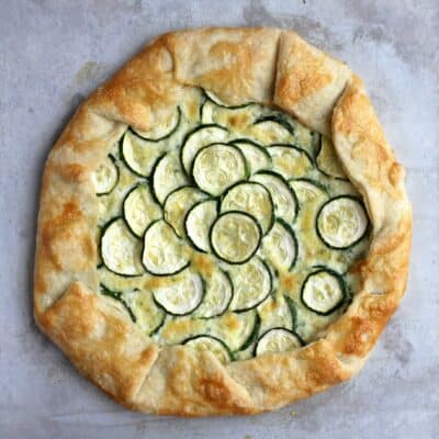 Zucchini Crostata