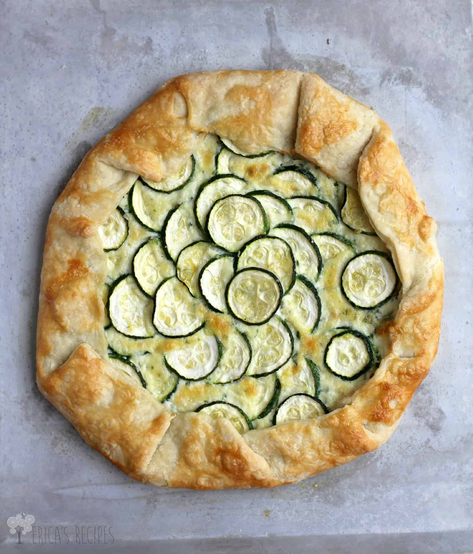 Zucchini Crostata