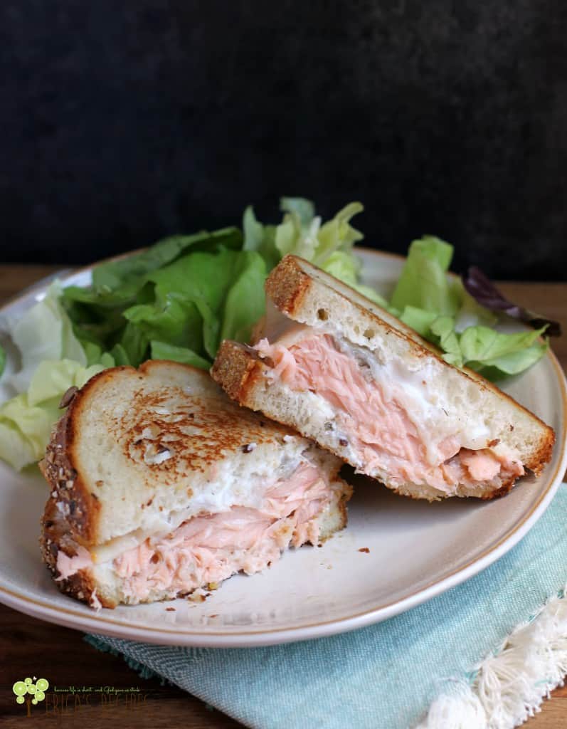 The Best Salmon Melt | EricasRecipes.com