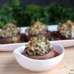 Stuffed Mushrooms Parmigiana