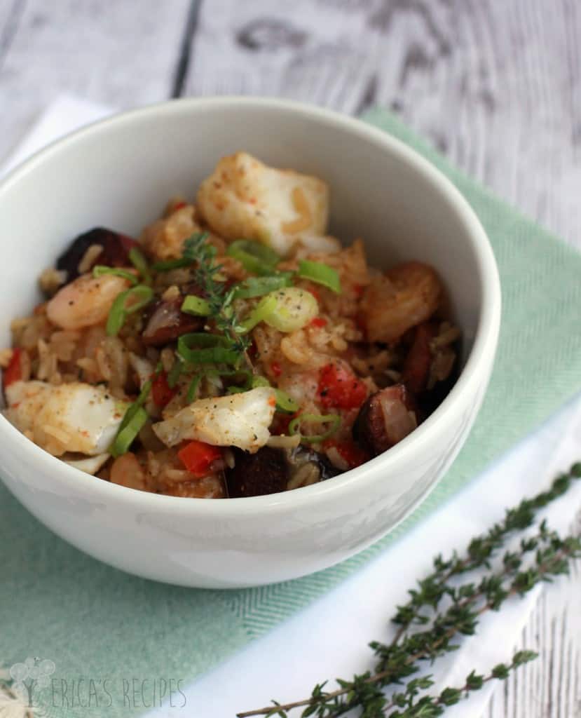 Seafood and Sausage Jambalaya