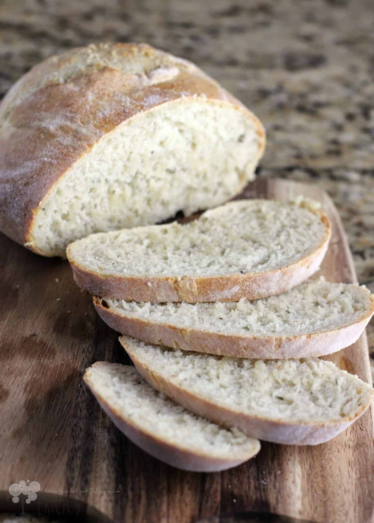 Butter and Herb Artisan Bread