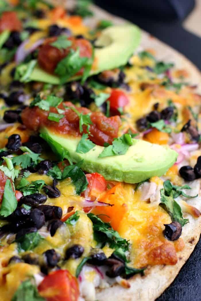 Mexican Chicken Pizza