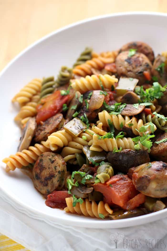 Weeknight Sausage and Pepper Pasta