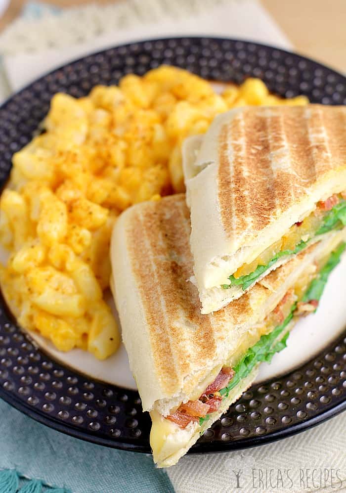 BLT Panini with Roasted Garlic Aioli
