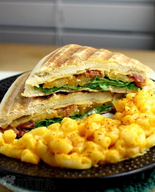 BLT Panini with Roasted Garlic Aioli