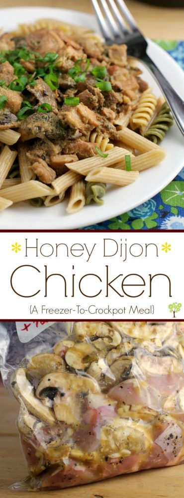 Honey Dijon Chicken {A Freezer-To-Crockpot Meal} https://wp.me/p4qC4h-3r2