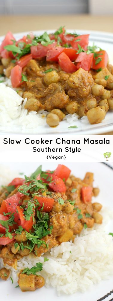 Slow Cooker Chana Masala, Southern Style {Vegan} https://wp.me/p4qC4h-3qZ