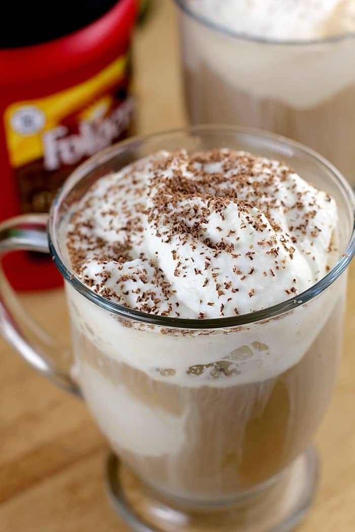 Double Chocolate Tiramisu Iced Coffee
