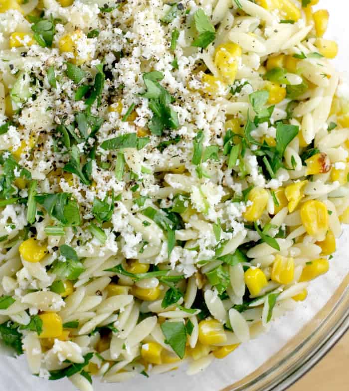 Lemony Orzo and Roasted Corn Salad https://wp.me/p4qC4h-3Fb