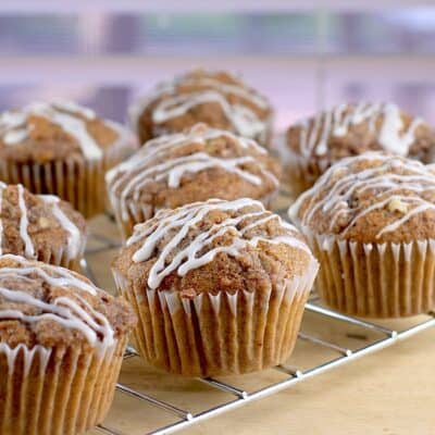Caramel Pecan Coffee Cake Muffins (Dairy-Free) https://wp.me/p4qC4h-3Js #SilkandSimplyPureCreamers AD
