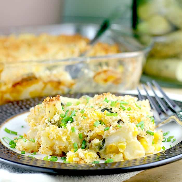 Chipotle Corn, Poblano, and Potato Gratin https://wp.me/p4qC4h-3ug