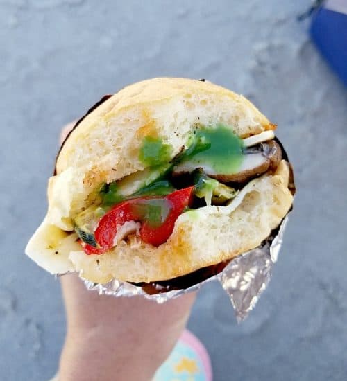 Spicy Grilled Veggie Hoagies
