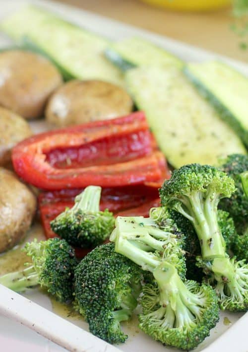 Spicy Grilled Veggie Hoagies