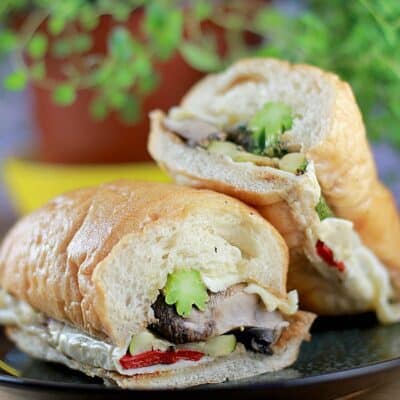 Spicy Grilled Veggie Hoagies