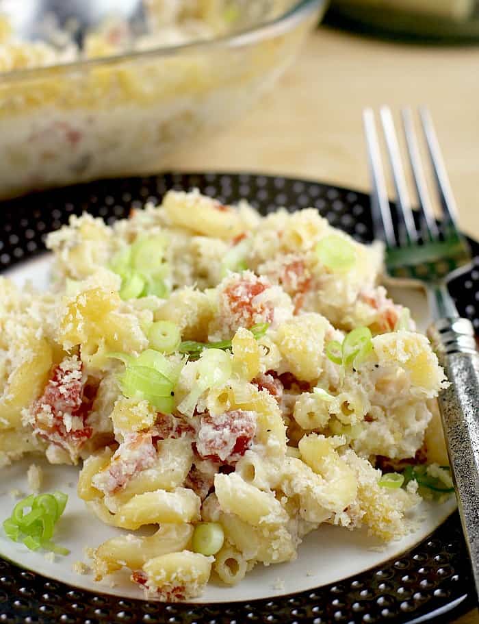 Vegan Mexican Macaroni Bake #31DaysWithRotel #ad @Walmart @ro_tel