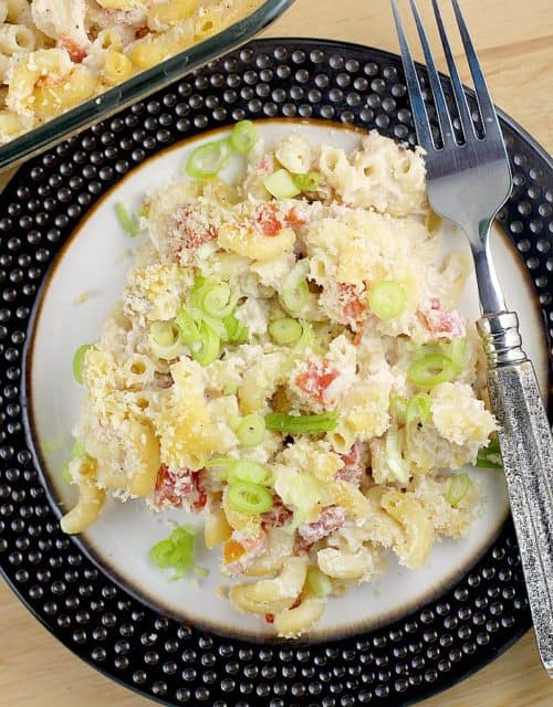 Vegan Mexican Macaroni Bake #31DaysWithRotel #ad @Walmart @ro_tel
