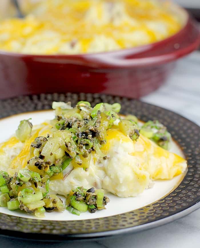 Hatch Green Chile Mashed Potatoes